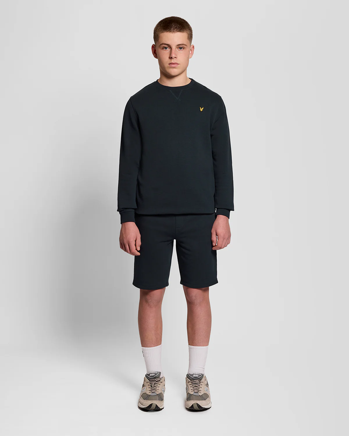Shorten navy Lyle & Scott