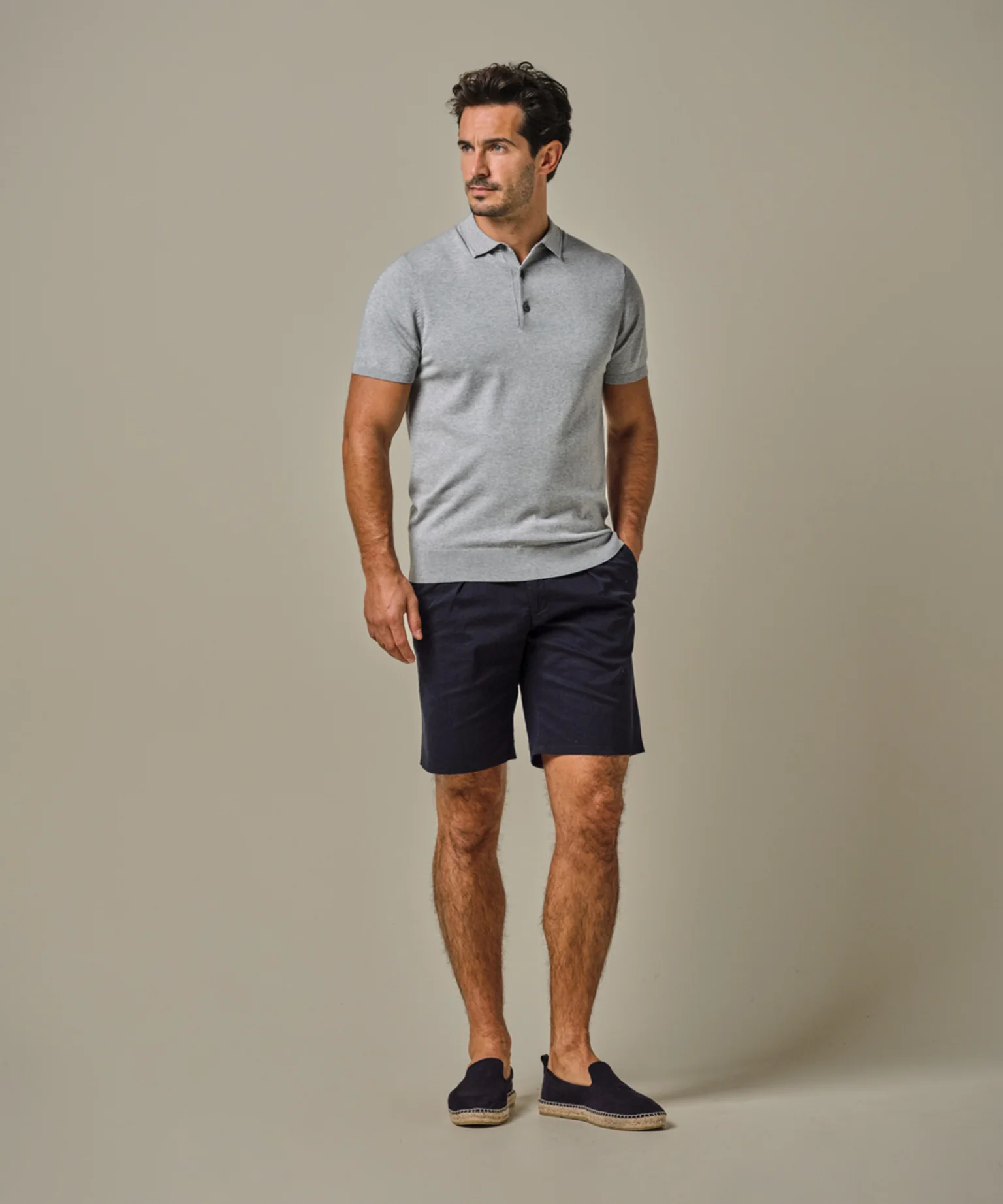 Shorten navy Profuomo