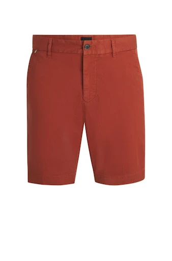 Shorten oranje Boss Men Black