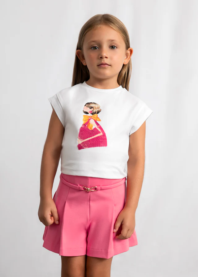 Shorten roze Mayoral