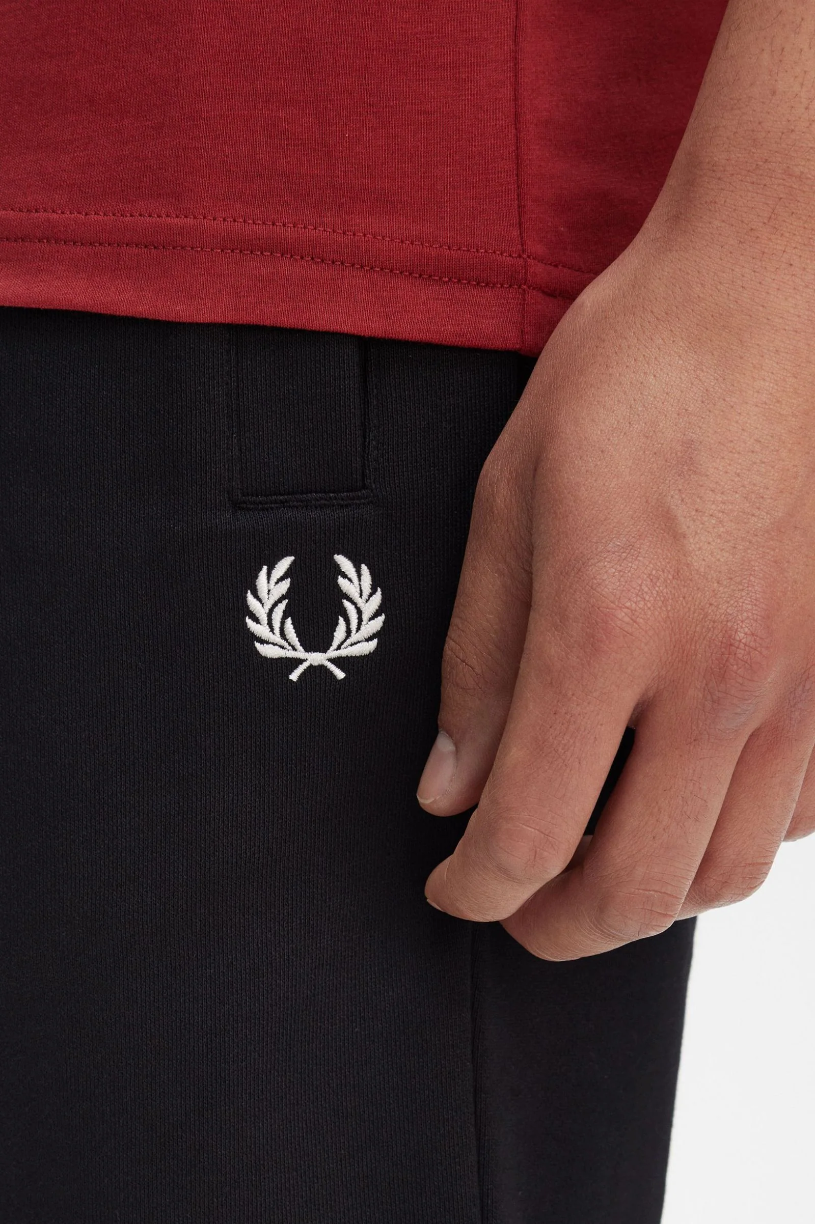 Shorten zwart Fred Perry - Image 4