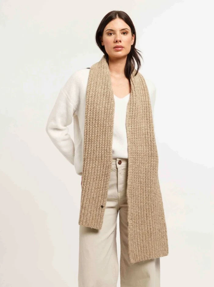 Sjaals beige Fraas