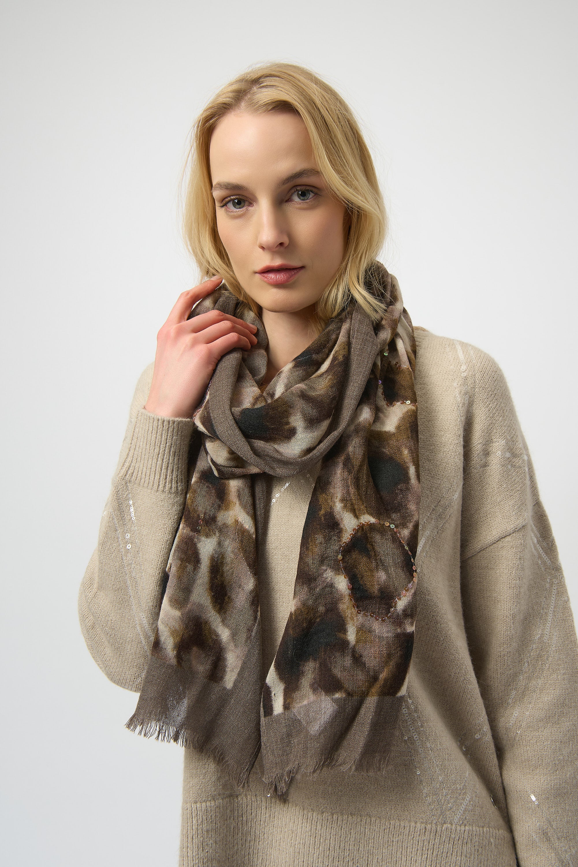 Sjaals beige Joseph Ribkoff