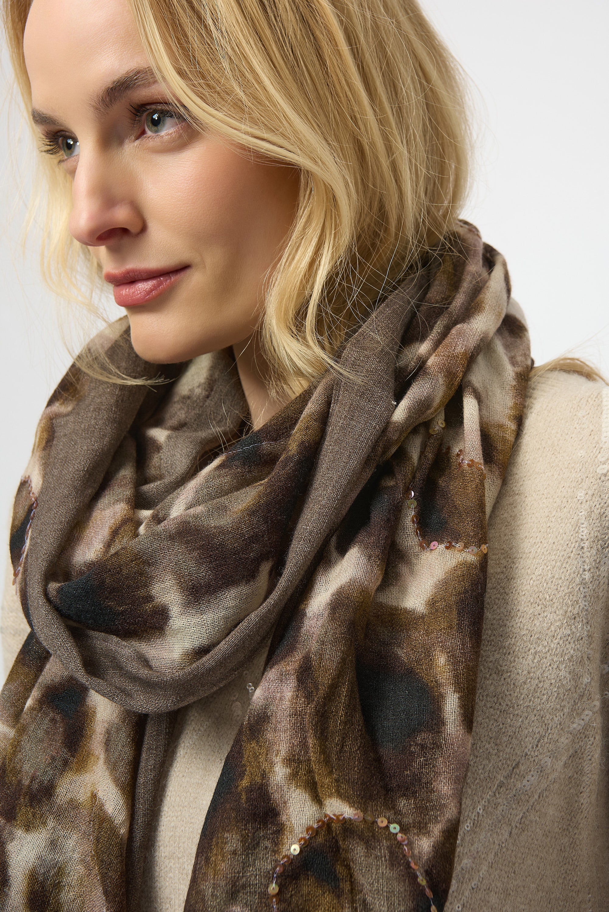 Sjaals beige Joseph Ribkoff - Image 4