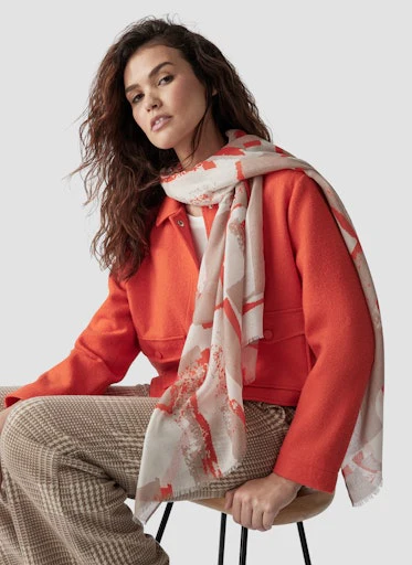 Sjaals beige LeComte - Image 2