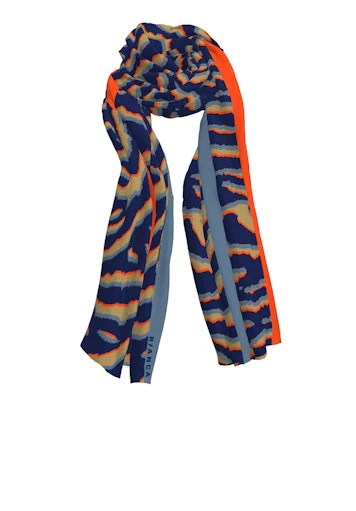 Sjaals blauw Bianca