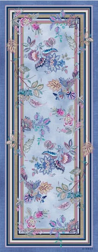 Sjaals blauw Bianca - Image 2