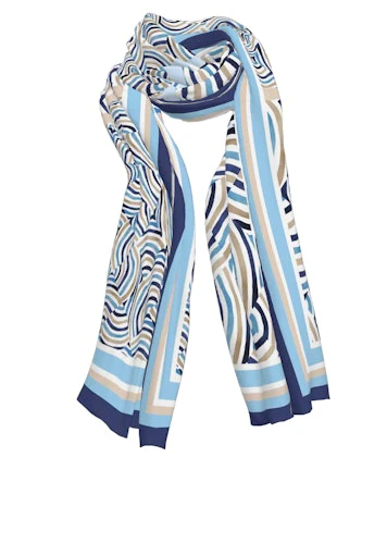 Sjaals blauw Bianca