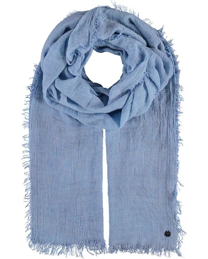 Sjaals blauw Fraas