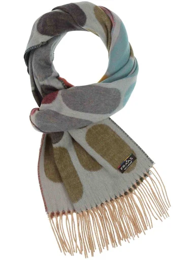Sjaals blauw Fraas - Image 3