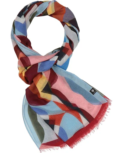Sjaals blauw Fraas - Image 3