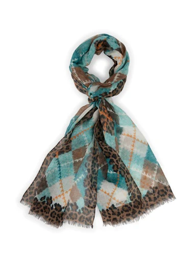 Sjaals blauw Marc Cain Sports