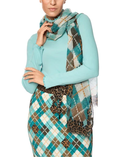 Sjaals blauw Marc Cain Sports - Image 3