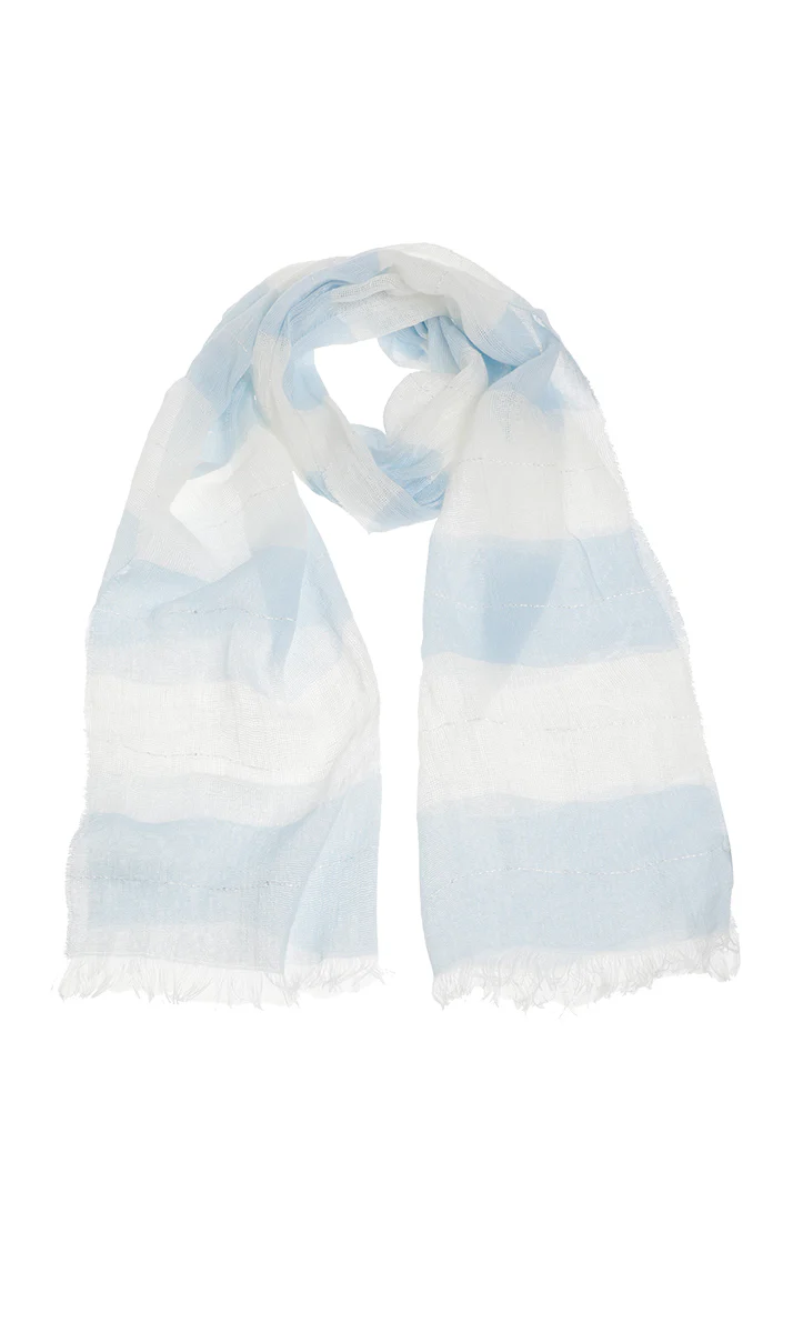 Sjaals blauw Xandres