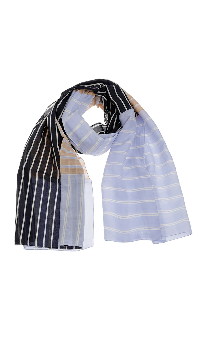 Sjaals blauw Xandres