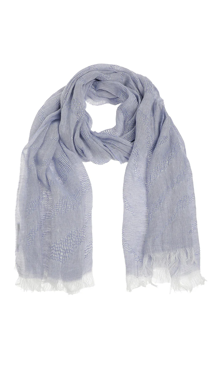 Sjaals blauw Xandres