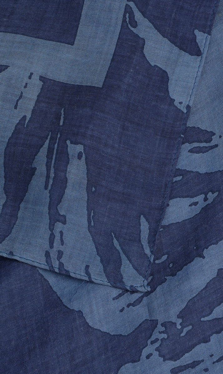 Sjaals blauw Xandres - Image 2