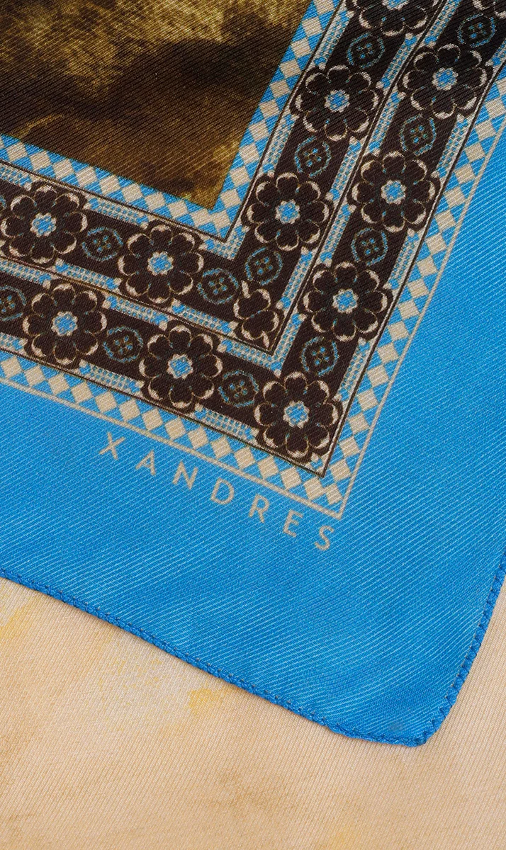 Sjaals blauw Xandres - Image 2