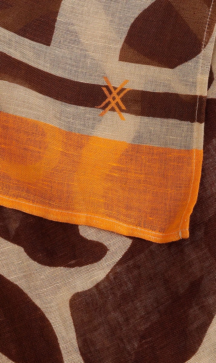 Sjaals bruin Xandres - Image 2