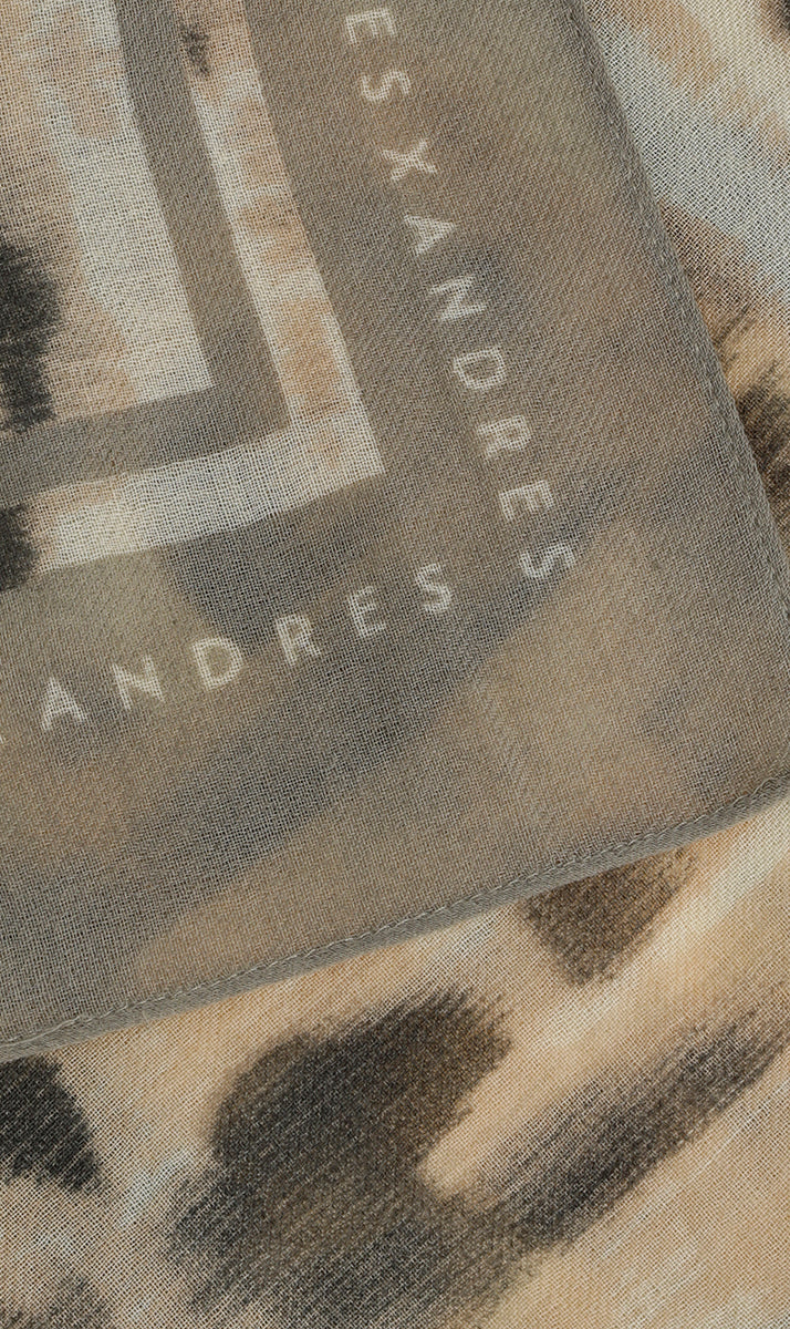 Sjaals grijs Xandres - Image 2