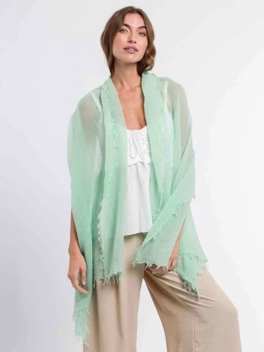 Sjaals groen Fraas - Image 6