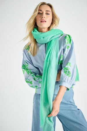 Sjaals groen Marie Méro