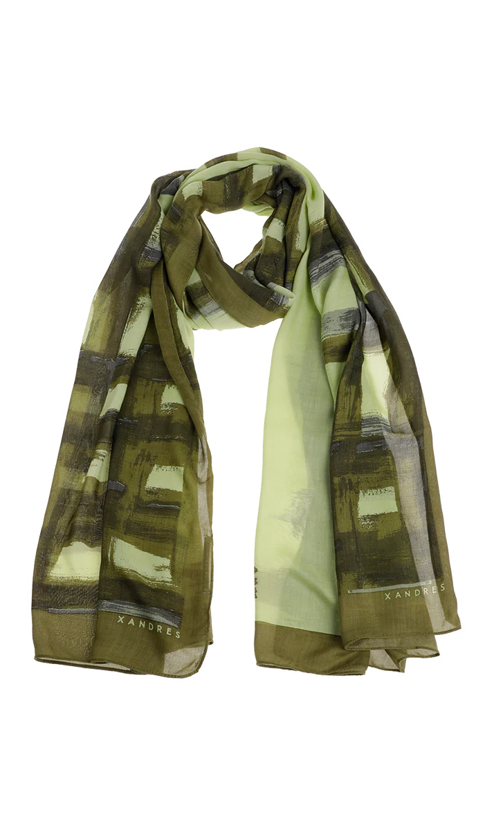 Sjaals groen Xandres