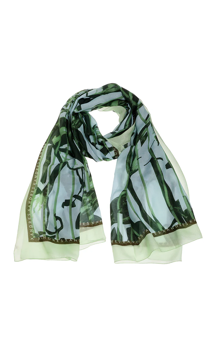 Sjaals groen Xandres