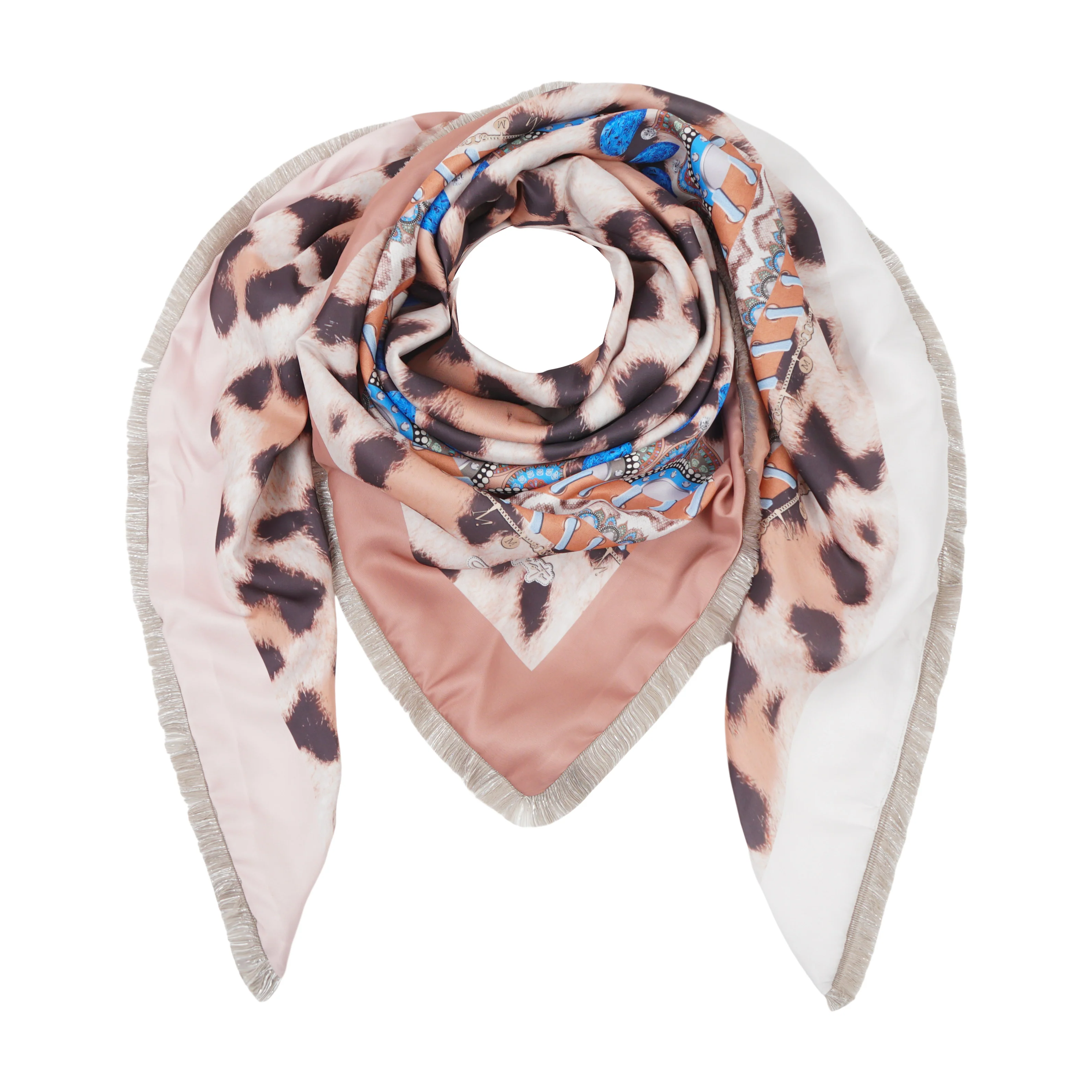 Sjaals multicolor Mucho Gusto