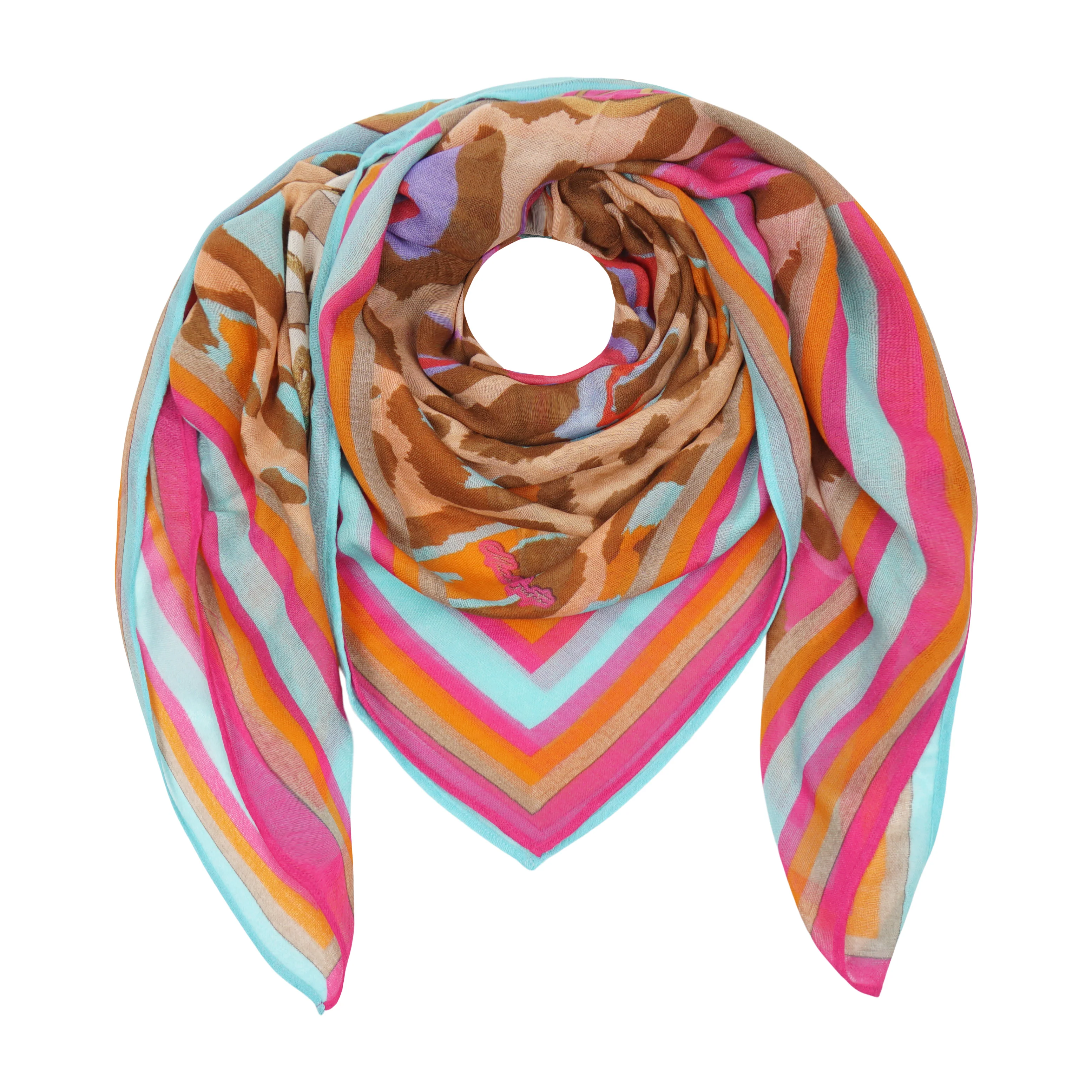 Sjaals multicolor Mucho Gusto