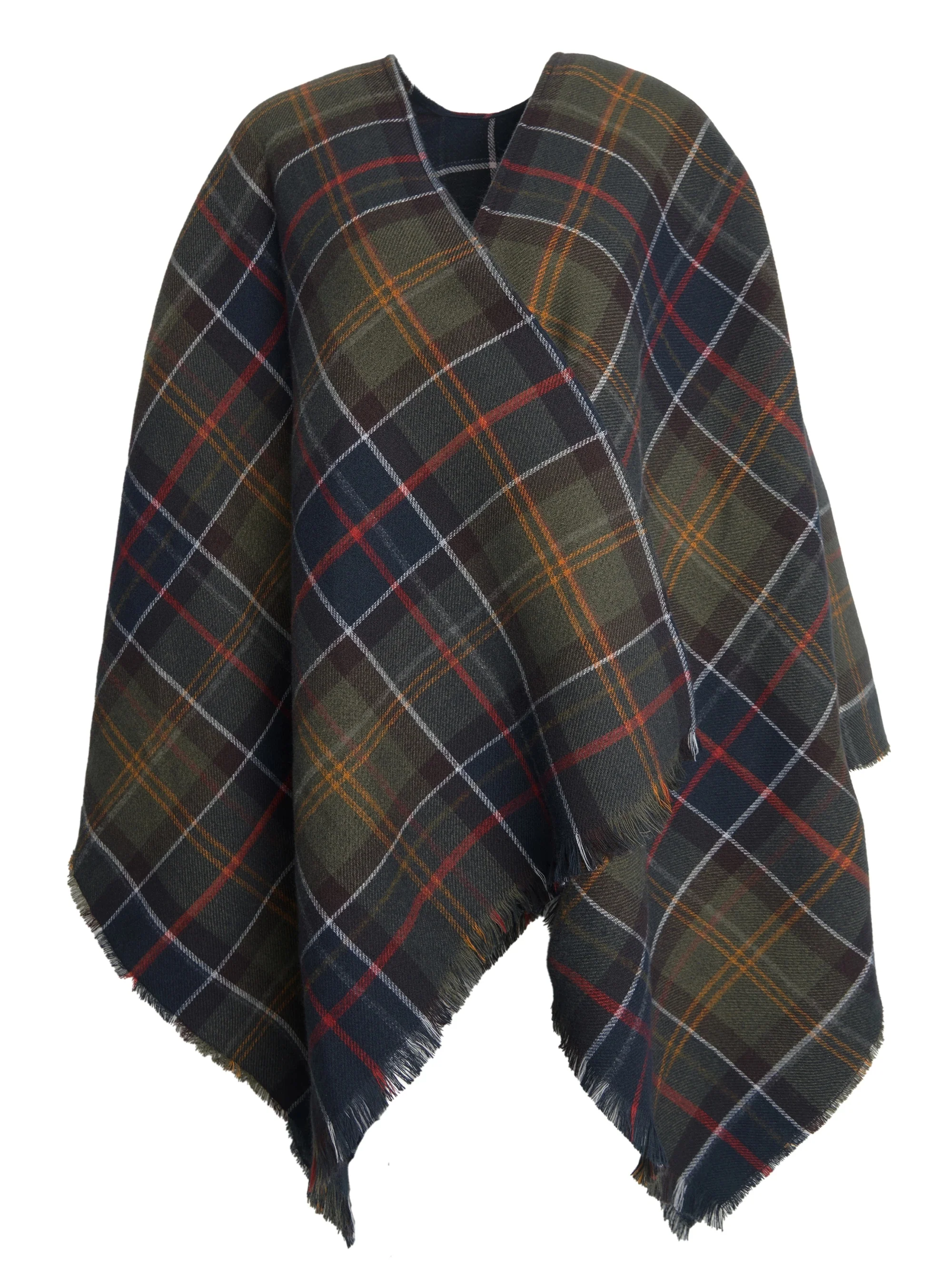 Sjaals multicolor Barbour