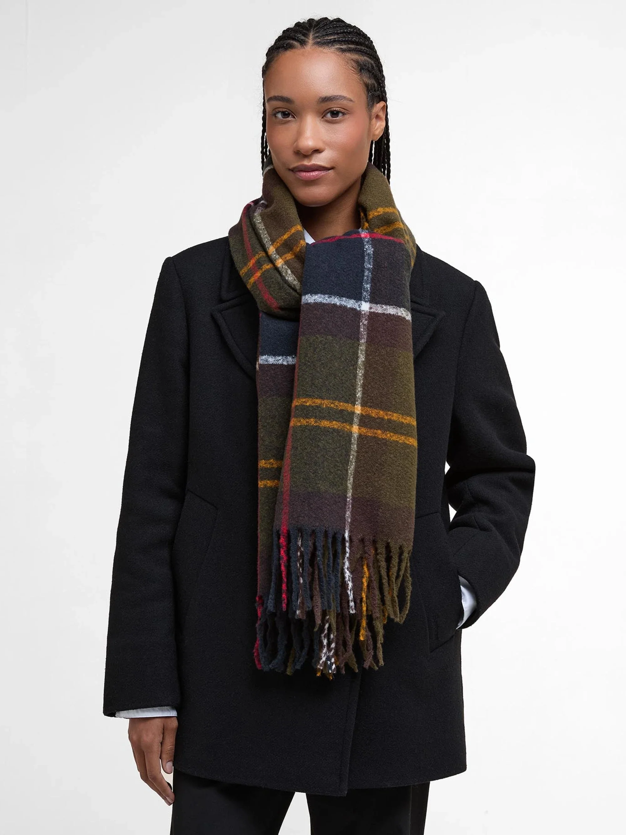 Sjaals multicolor Barbour