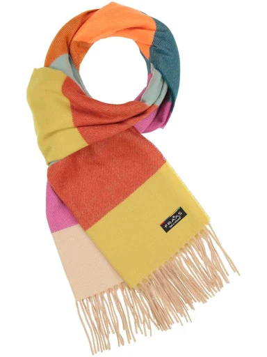 Sjaals multicolor Fraas