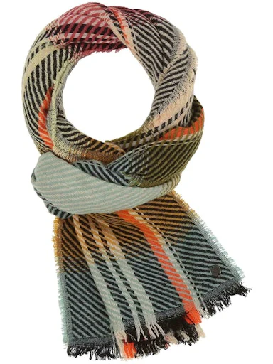 Sjaals multicolor Fraas