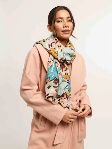 Sjaals multicolor Fraas - Image 5