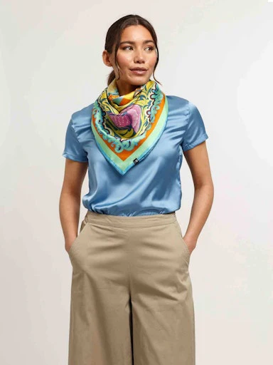 Sjaals multicolor Fraas - Image 4