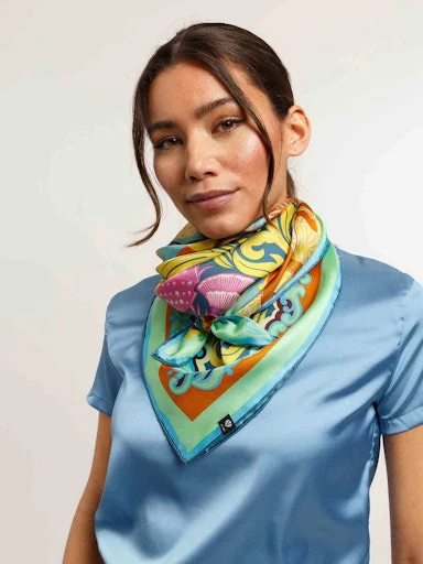 Sjaals multicolor Fraas - Image 5