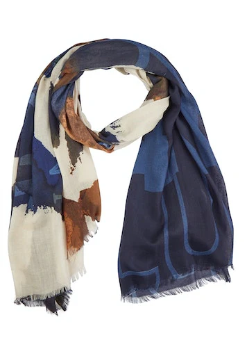 Sjaals navy LeComte