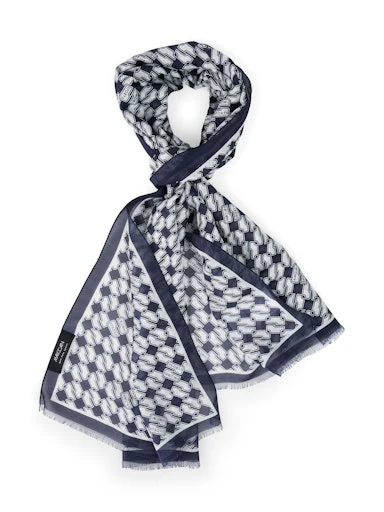 Sjaals navy Marc Cain Sports