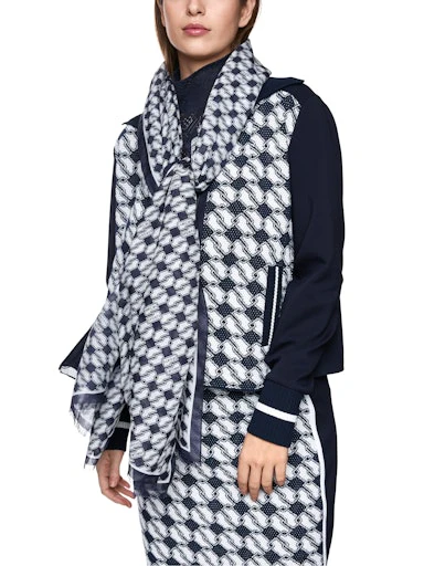 Sjaals navy Marc Cain Sports - Image 3