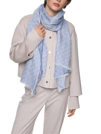 Sjaals blauw Marc Cain - Image 2