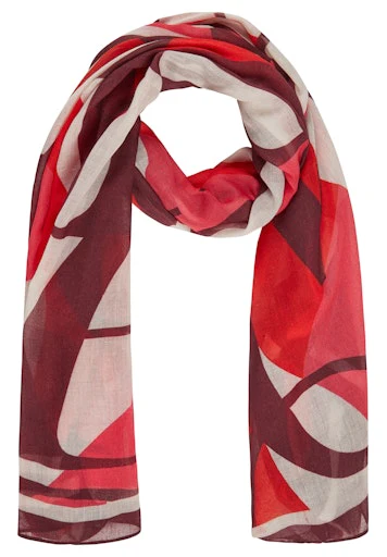Sjaals rood Rabe