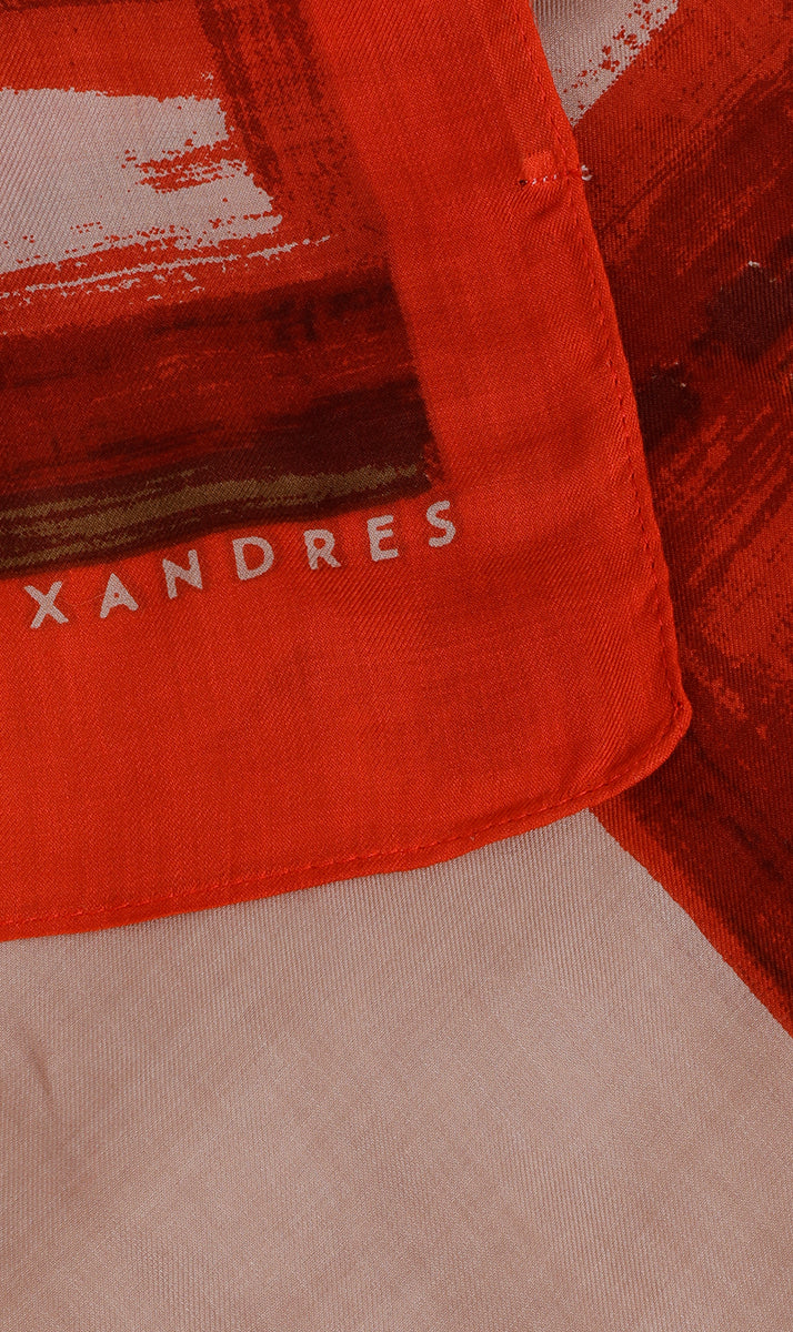 Sjaals rood Xandres - Image 2