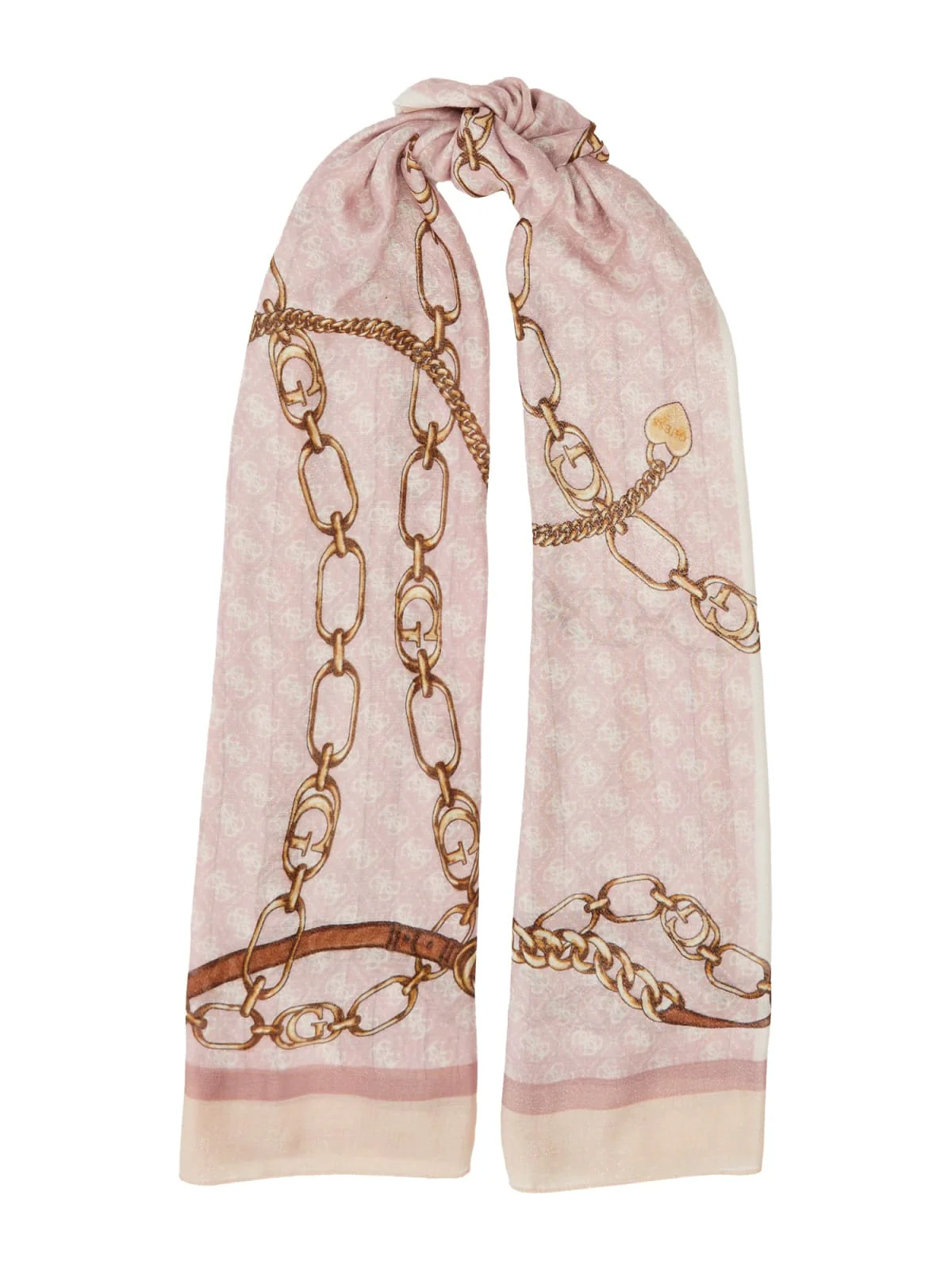 Sjaals roze Guess