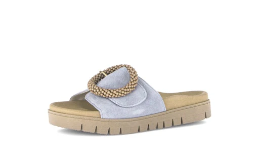 Slippers blauw Gabor