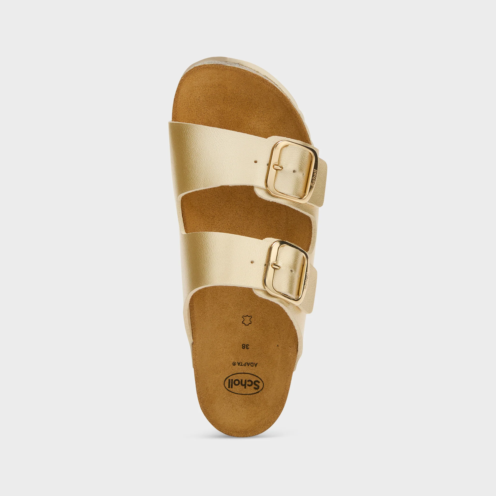 Slippers goud Scholl - Image 2