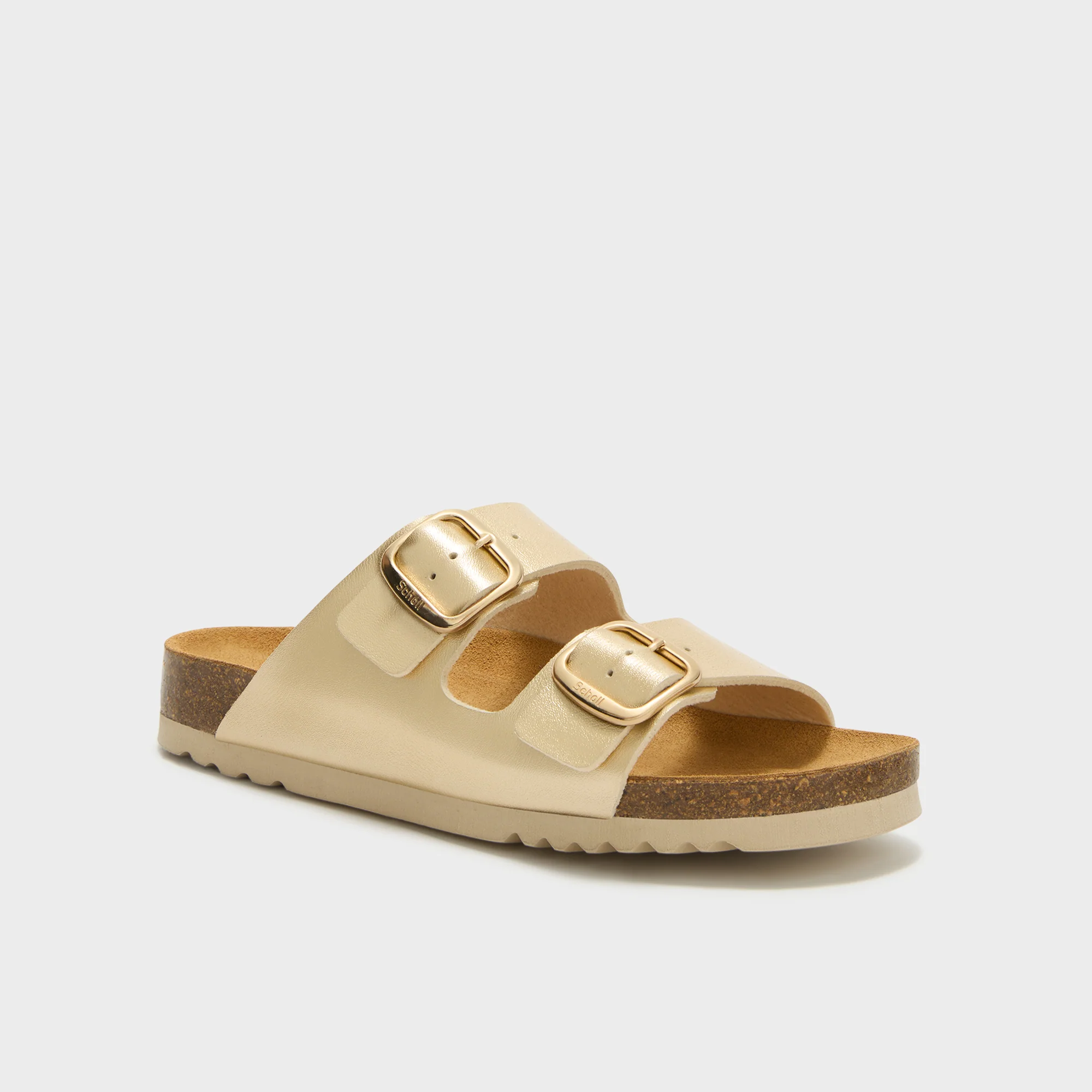 Slippers goud Scholl - Image 3