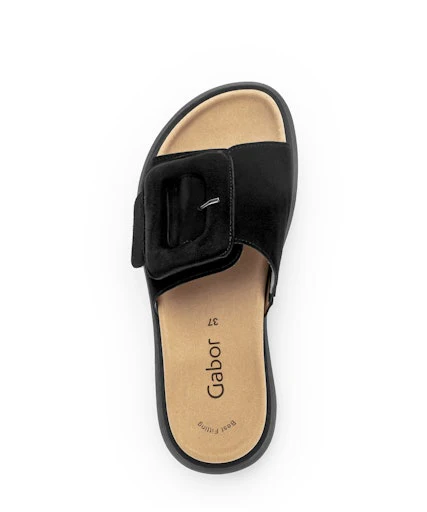 Slippers zwart Gabor - Image 2