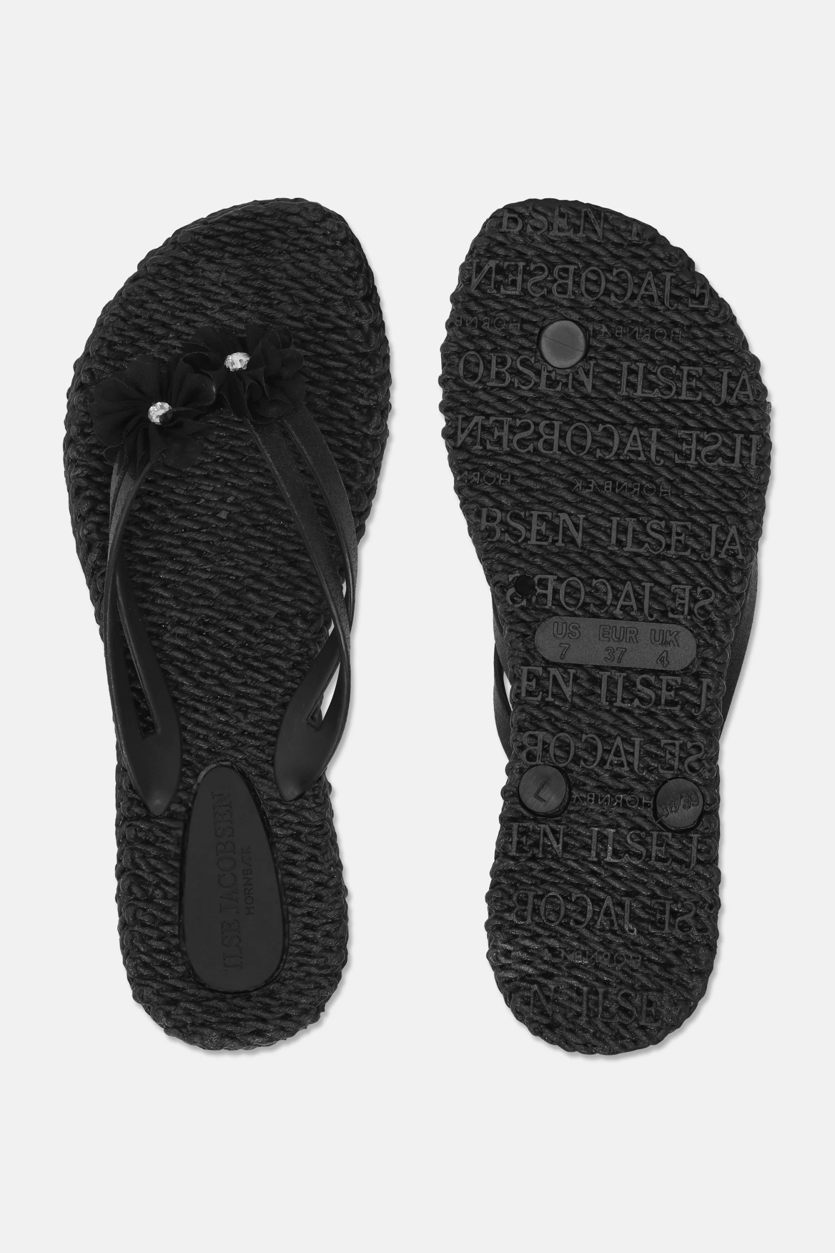 Slippers zwart Ilse Jacobsen