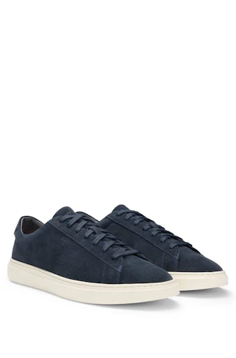 Sneakers blauw Boss Men Black